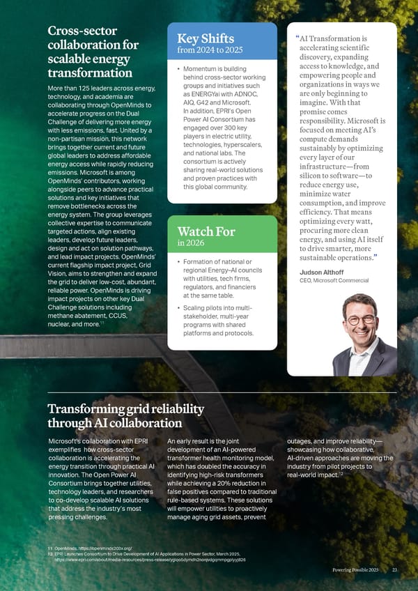 Powering Possible 2025: Unleashing AI for Energy and Energy for AI - Page 21