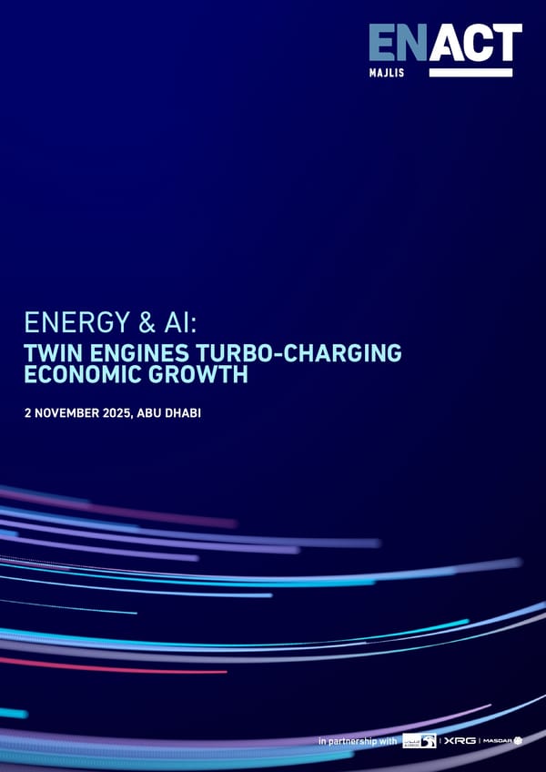 Energy & AI: Twin Engines Turbo-Charging Economic Growth - Page 1