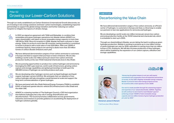 Advancing Towards Net Zero: Delivering Progress - Page 17