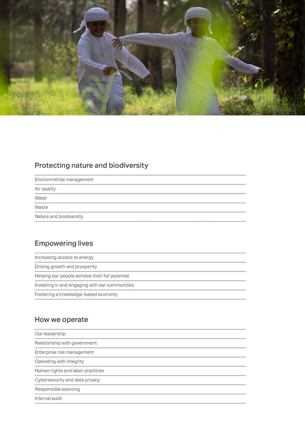 ADNOC Sustainability Report 2024: Driving Progress & Prosperity - Page 7