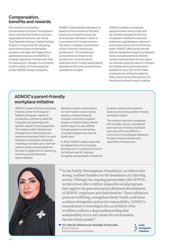 ADNOC Sustainability Report 2024: Driving Progress & Prosperity - Page 110
