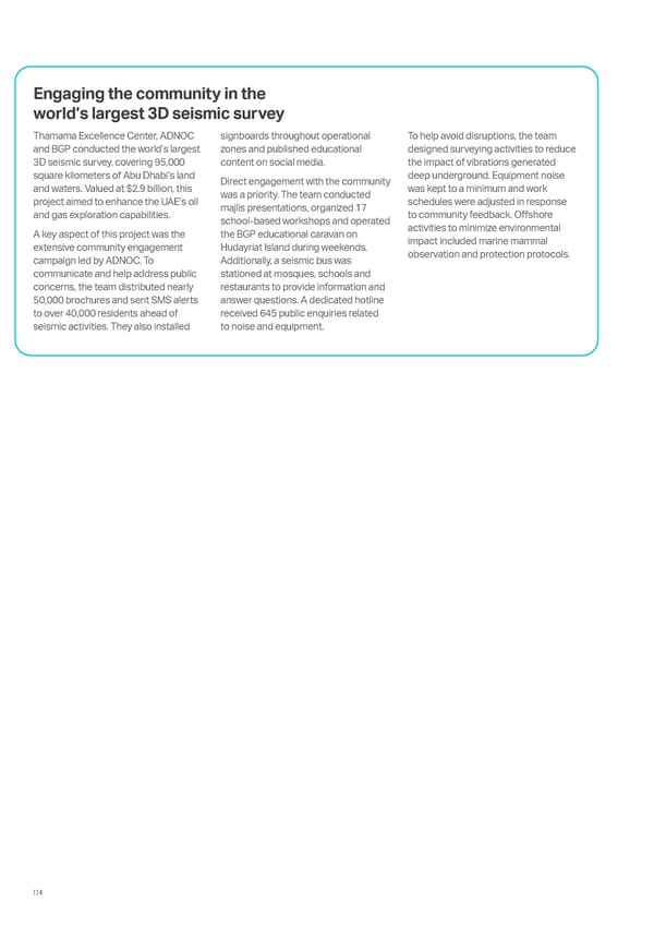 ADNOC Sustainability Report 2024: Driving Progress & Prosperity - Page 114