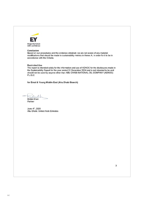 ADNOC Sustainability Report 2024: Driving Progress & Prosperity - Page 162