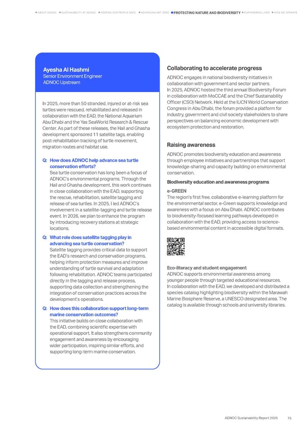 Sustainability Report 2025: Delivering Responsibly - Page 69