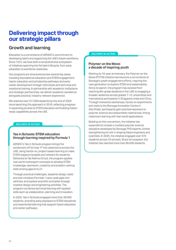 Sustainability Report 2025: Delivering Responsibly - Page 87
