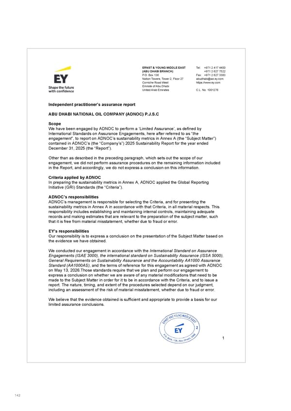 Sustainability Report 2025: Delivering Responsibly - Page 134