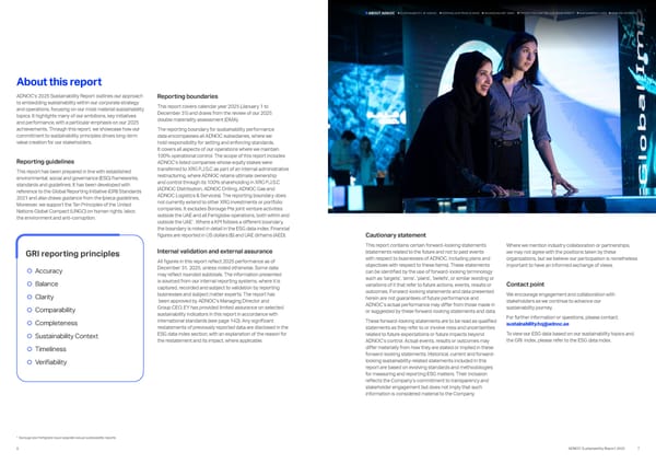 Sustainability Report 2025: Delivering Responsibly - Page 3