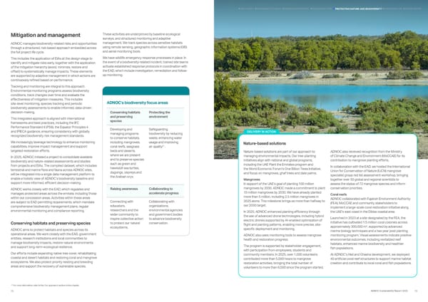 Sustainability Report 2025: Delivering Responsibly - Page 36