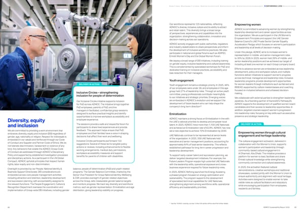 Sustainability Report 2025: Delivering Responsibly - Page 44
