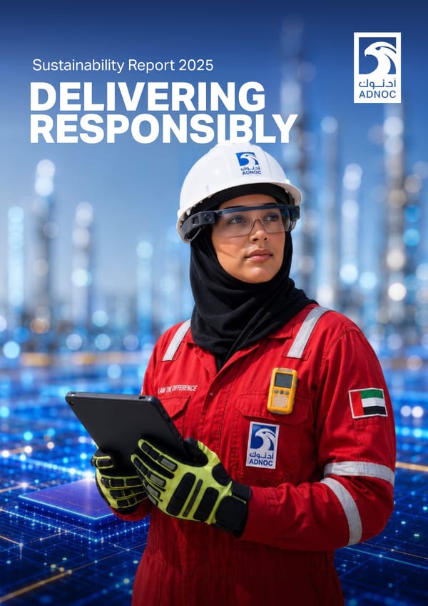 Sustainability Report 2025: Delivering Responsibly - Page 1