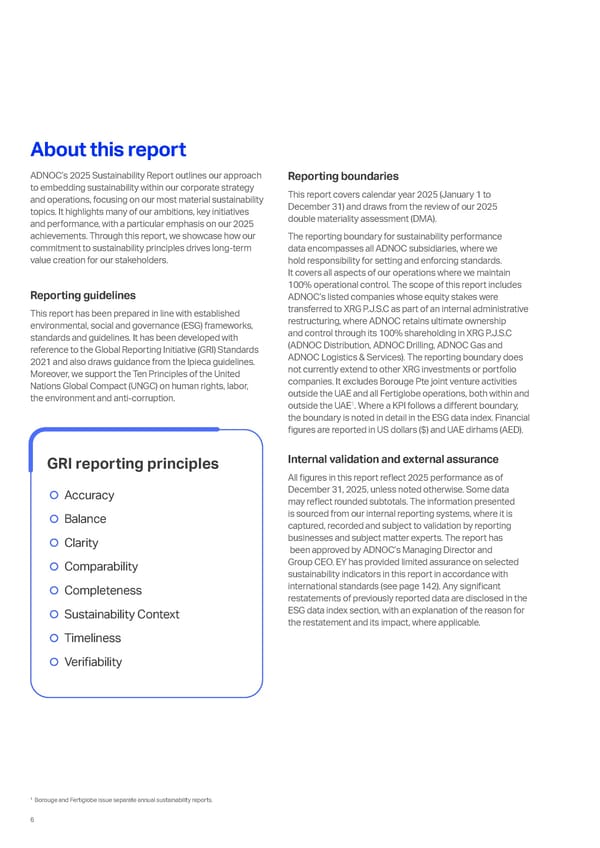 Sustainability Report 2025: Delivering Responsibly - Page 4
