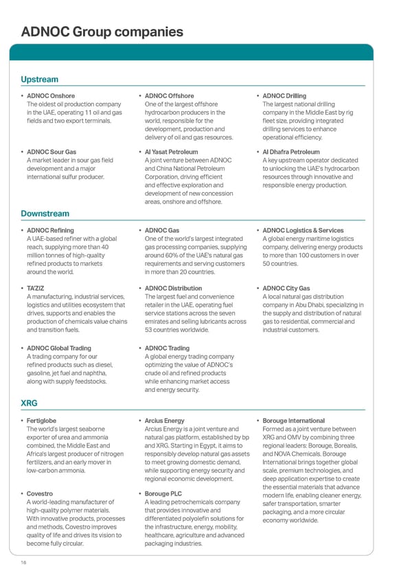 Sustainability Report 2025: Delivering Responsibly - Page 16