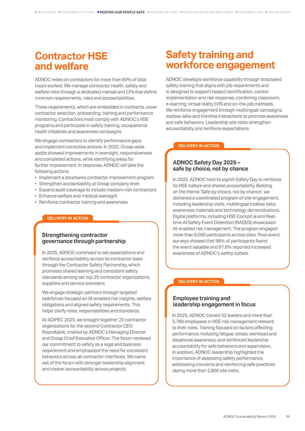 Sustainability Report 2025: Delivering Responsibly - Page 35