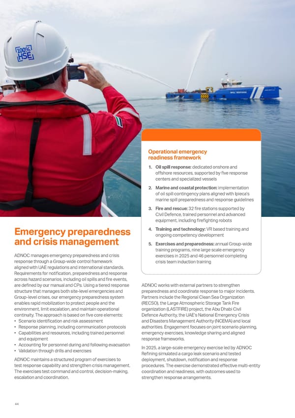 Sustainability Report 2025: Delivering Responsibly - Page 40