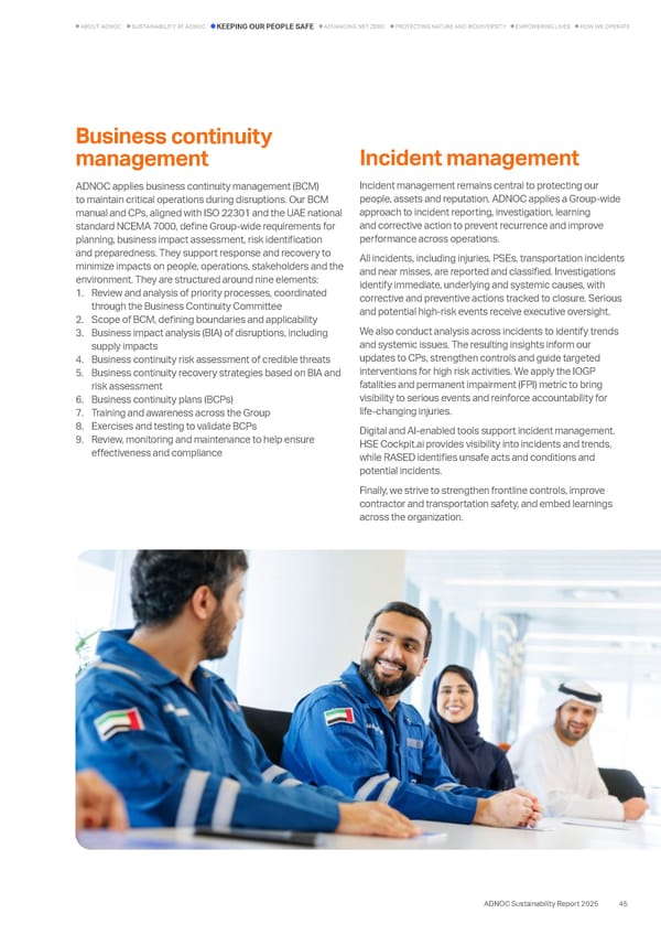 Sustainability Report 2025: Delivering Responsibly - Page 41