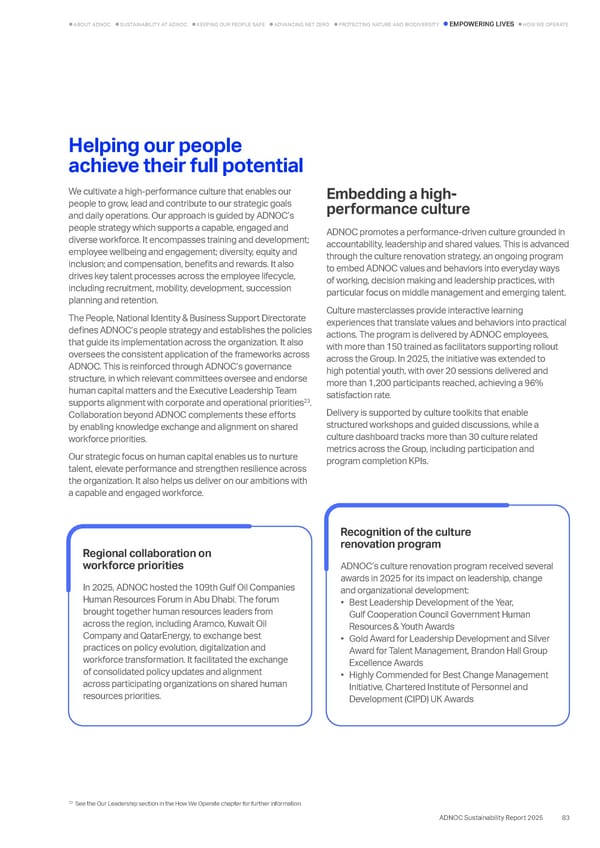 Sustainability Report 2025: Delivering Responsibly - Page 76