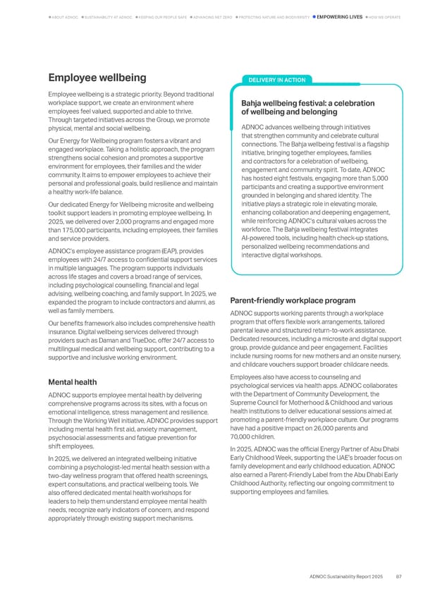 Sustainability Report 2025: Delivering Responsibly - Page 80