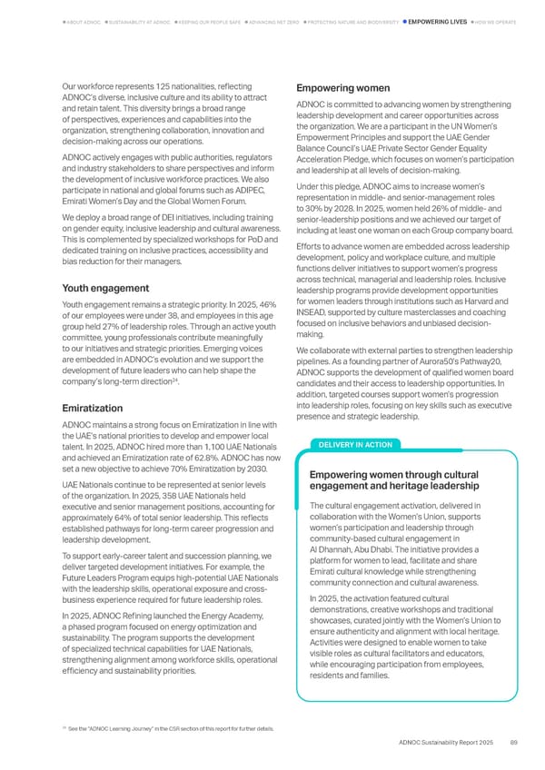Sustainability Report 2025: Delivering Responsibly - Page 82