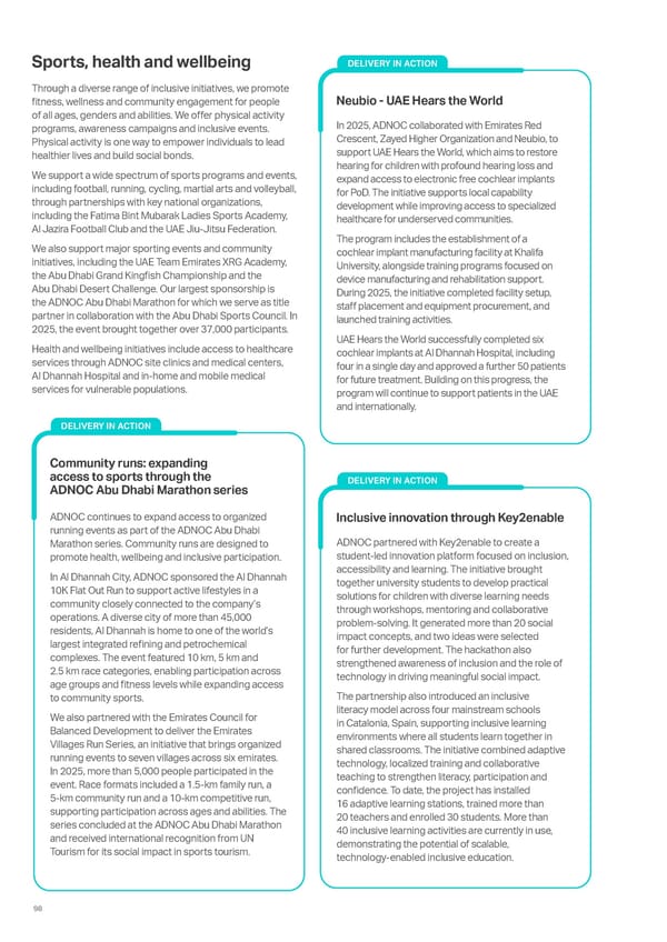 Sustainability Report 2025: Delivering Responsibly - Page 91