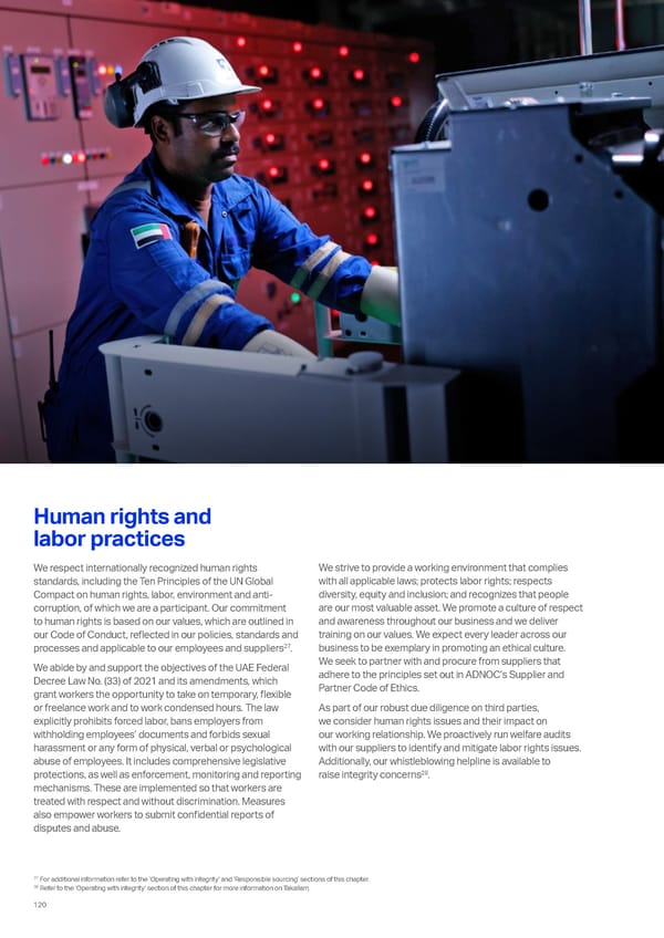 Sustainability Report 2025: Delivering Responsibly - Page 112