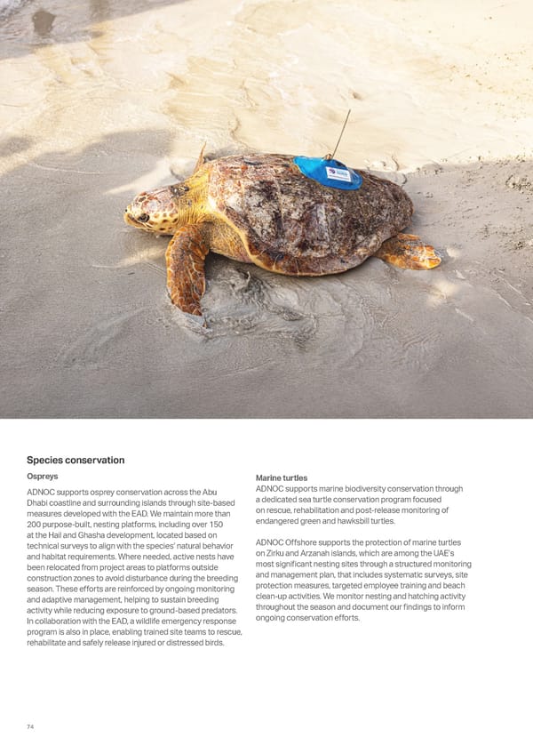 Sustainability Report 2025: Delivering Responsibly - Page 72