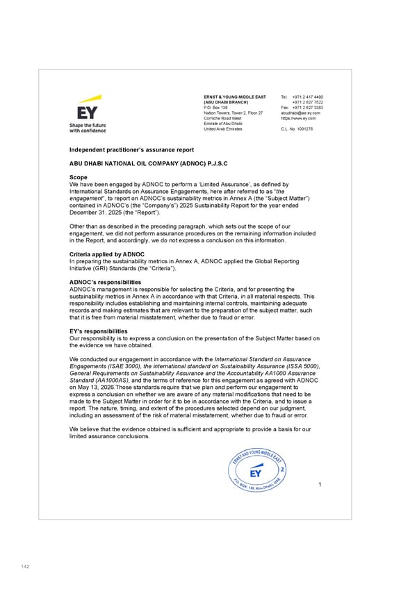 Sustainability Report 2025: Delivering Responsibly - Page 140