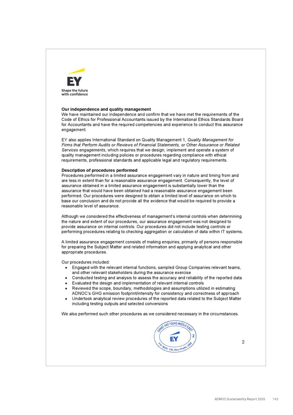 Sustainability Report 2025: Delivering Responsibly - Page 141