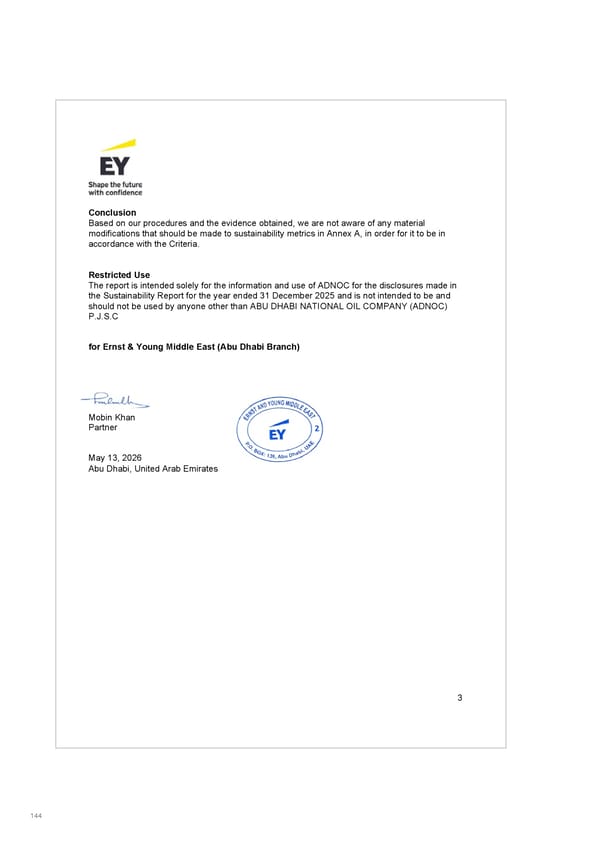 Sustainability Report 2025: Delivering Responsibly - Page 142