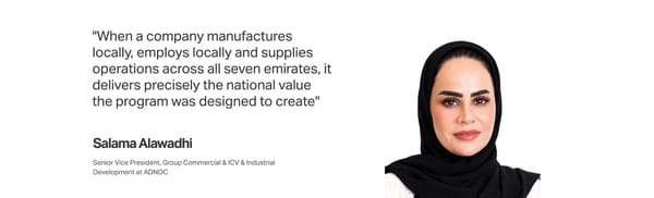 How ADNOC’s In Country Value Program Reaches Every Emirate in the UAE - Page 4