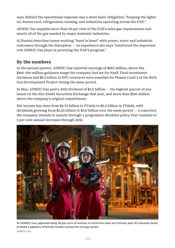 Inside ADNOC Gas CEO's Crisis Management - Page 3