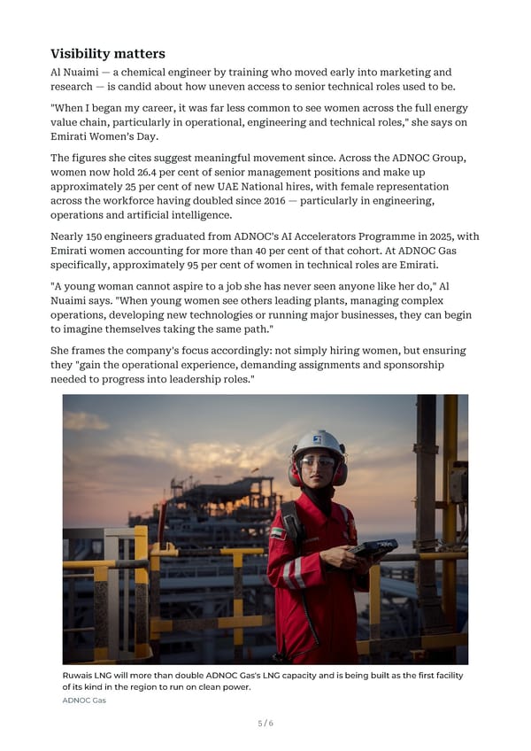 Inside ADNOC Gas CEO's Crisis Management - Page 5