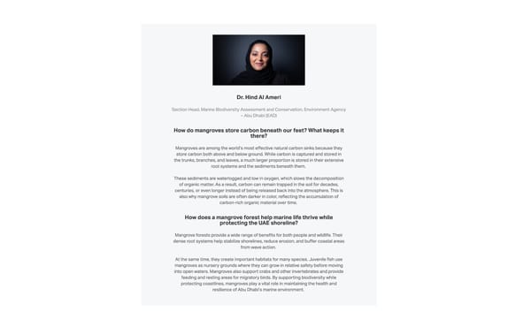 ADNOC Al Nouf Mangrove Forest Initiative - Page 6