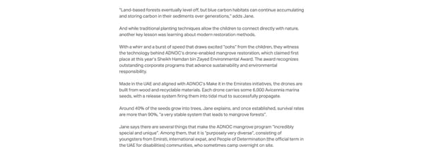 ADNOC Al Nouf Mangrove Forest Initiative - Page 9