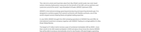 Inside ADNOC’s global gas ambitions - Page 5