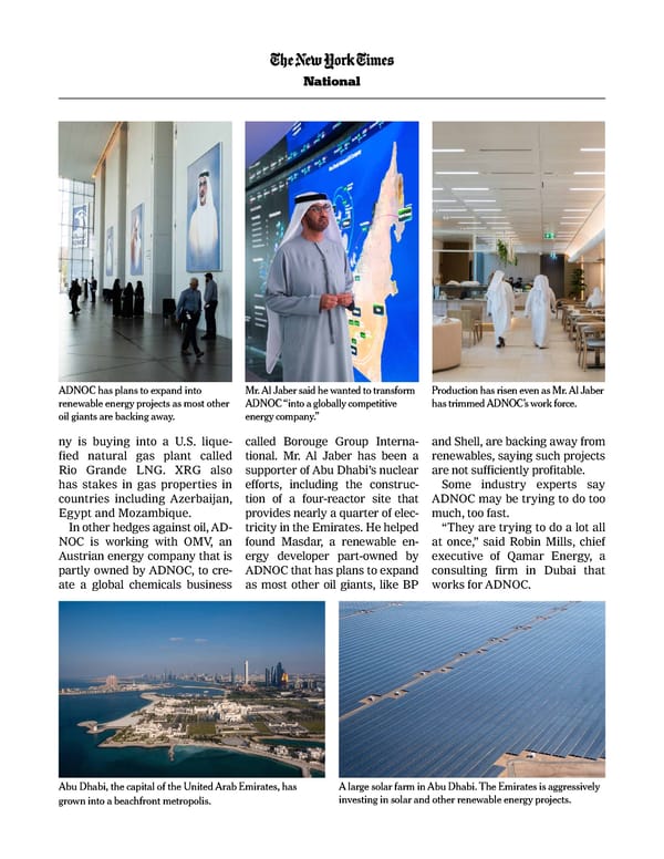 Abu Dhabi’s State Oil Company Looks Beyond Oil - Page 2