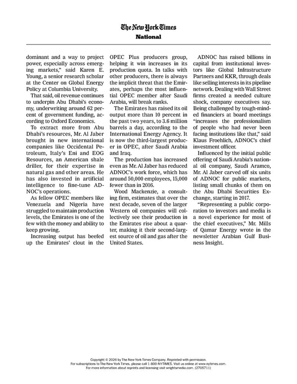 Abu Dhabi’s State Oil Company Looks Beyond Oil - Page 4