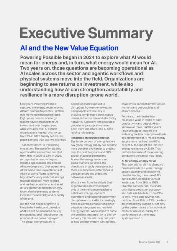 Powering Possible 2026: Energy Resilience in the Intelligence Era - Page 9