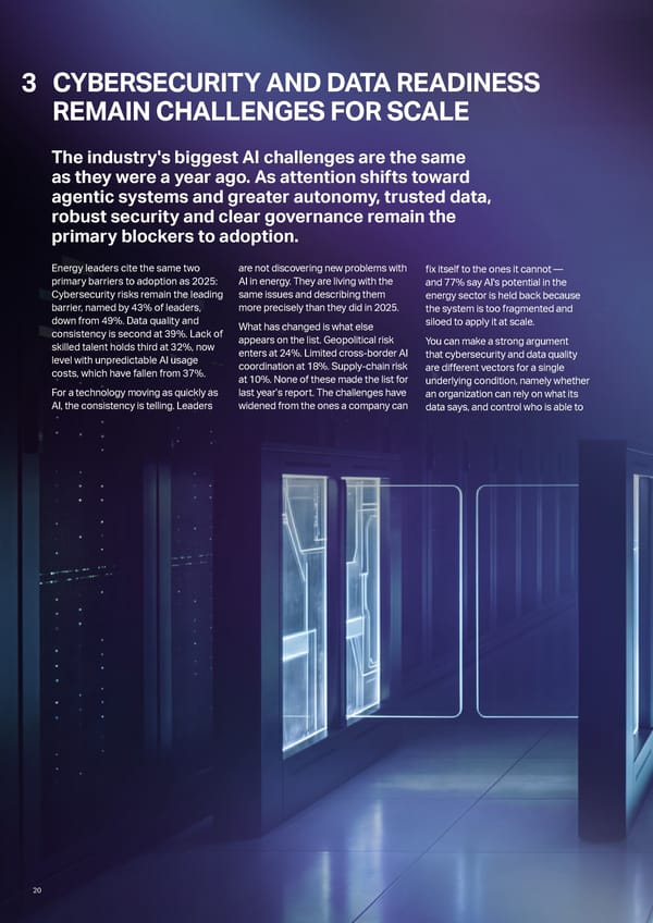 Powering Possible 2026: Energy Resilience in the Intelligence Era - Page 20